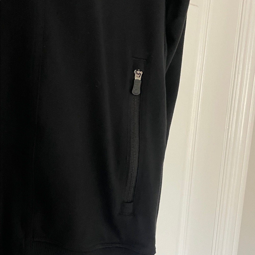 Men's Black Full-Zip Jacket - Picture 3 of 3
